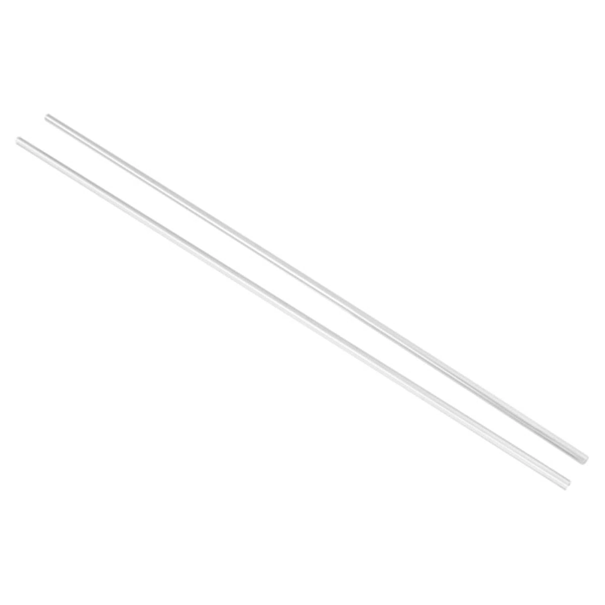 8 Mm Linearstange 2 Stück Edelstahl Zylinderschiene Linearwelle Gerade Runde Stange 8 Mm Durchmesser 600 Mm Länge Metallstangen X 600 Mm