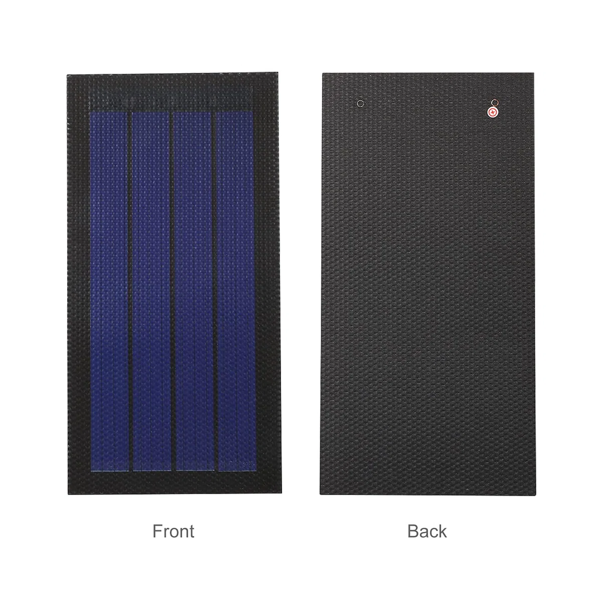1W 6V Flexible Solar Panel Kleine Dünne Amorphe Silikon Solarzelle DIY Wasserdicht Camping Tragbare Power Solar Panel Kompatibel für Licht Fan Gartenpumpe