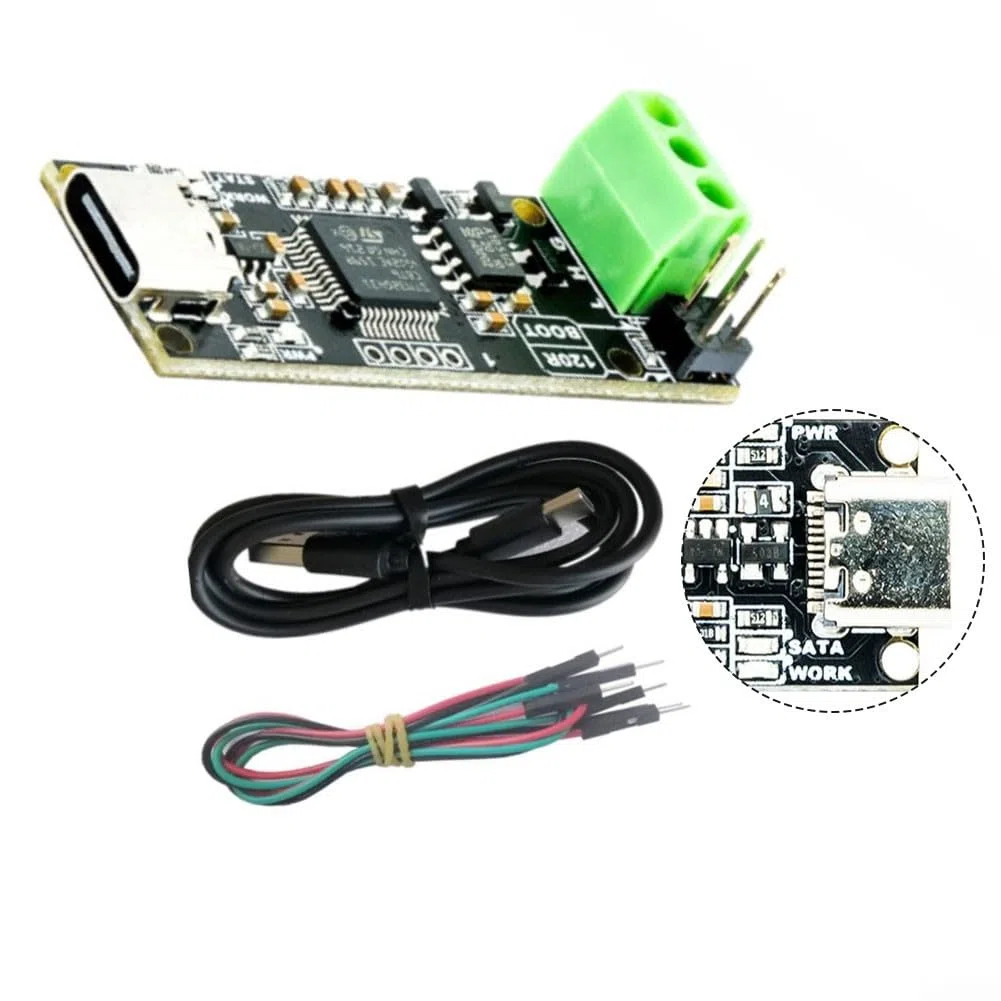 CANable V2.0 Pro USB CAN Analyzer Adapter mit High-Speed-Datenübertragung bis zu 5 m Baud und Isolierung für Motor und industrielle Nutzung (CANable V2.0 Pro)