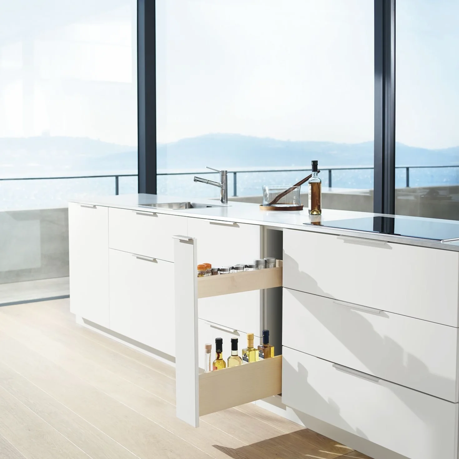 BLUM MOVENTO BLUMOTION S 760H Unterbodenführung, NL 420, TK 40kg; 760H4200S