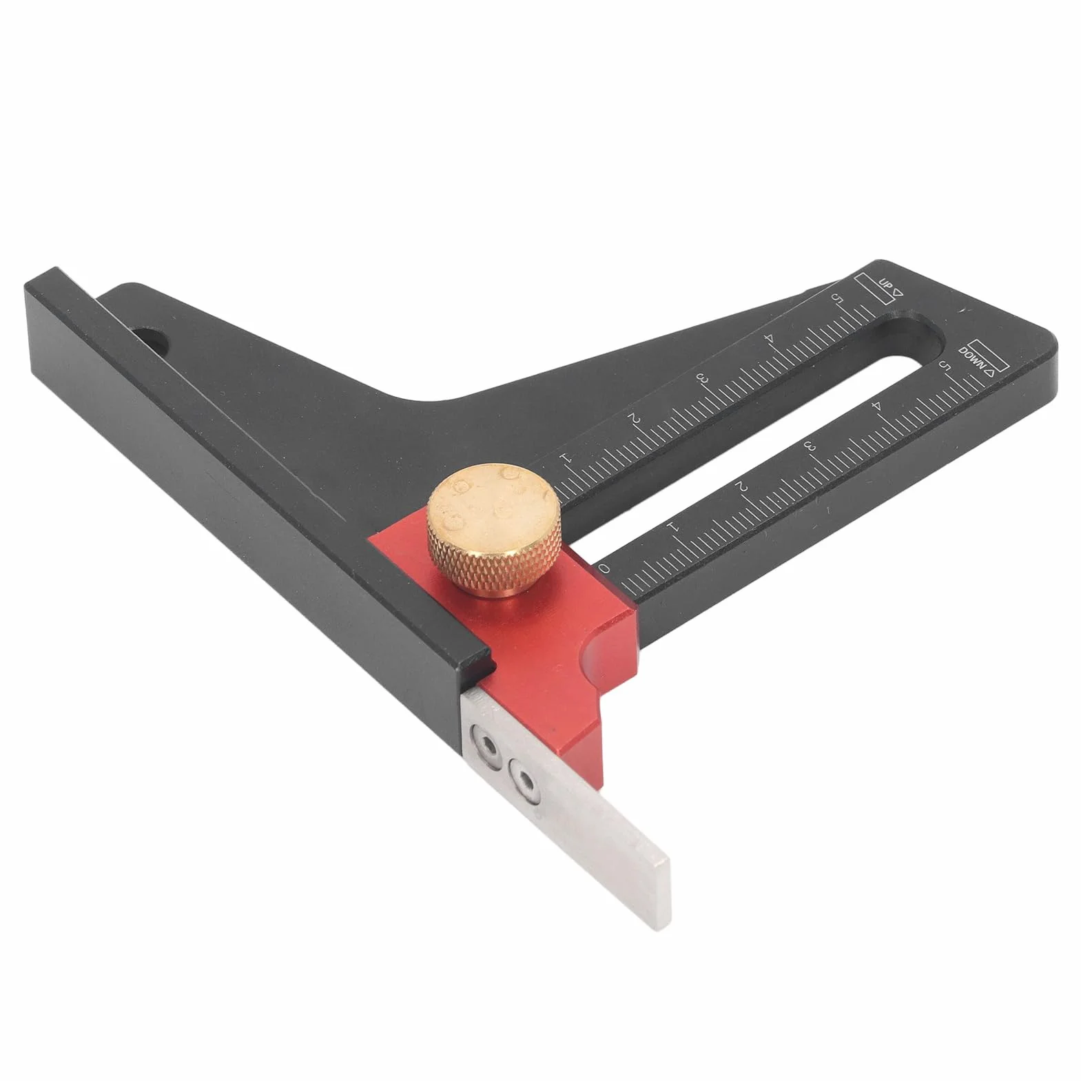 Höhenmesser, Höhenöffnung, Messschieber, Tragbares Höhenstadiometer, Aluminiumlegierung, Holzbearbeitung, Sägetisch, Höhenmesser, Tiefenmesslineal