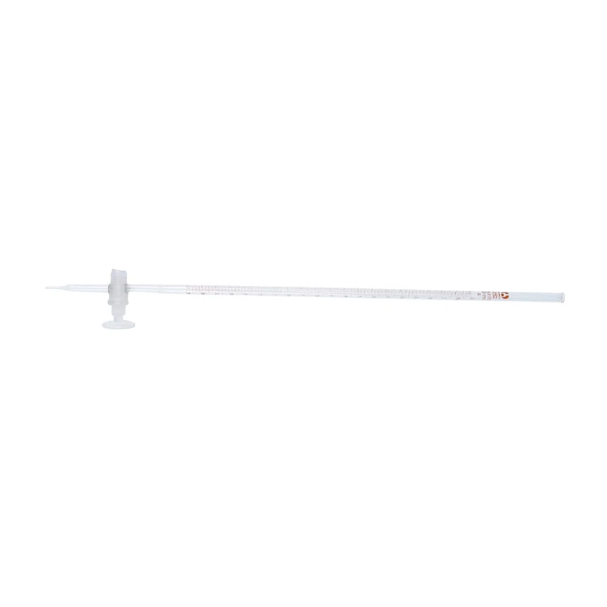 Bürette aus Glas 10ml mit Absperrhahn aus Borosilikatglas Leichtes Laborgerät für Chemische Experimente im Labor Einfach zu Bedienen für Schüler und Studenten