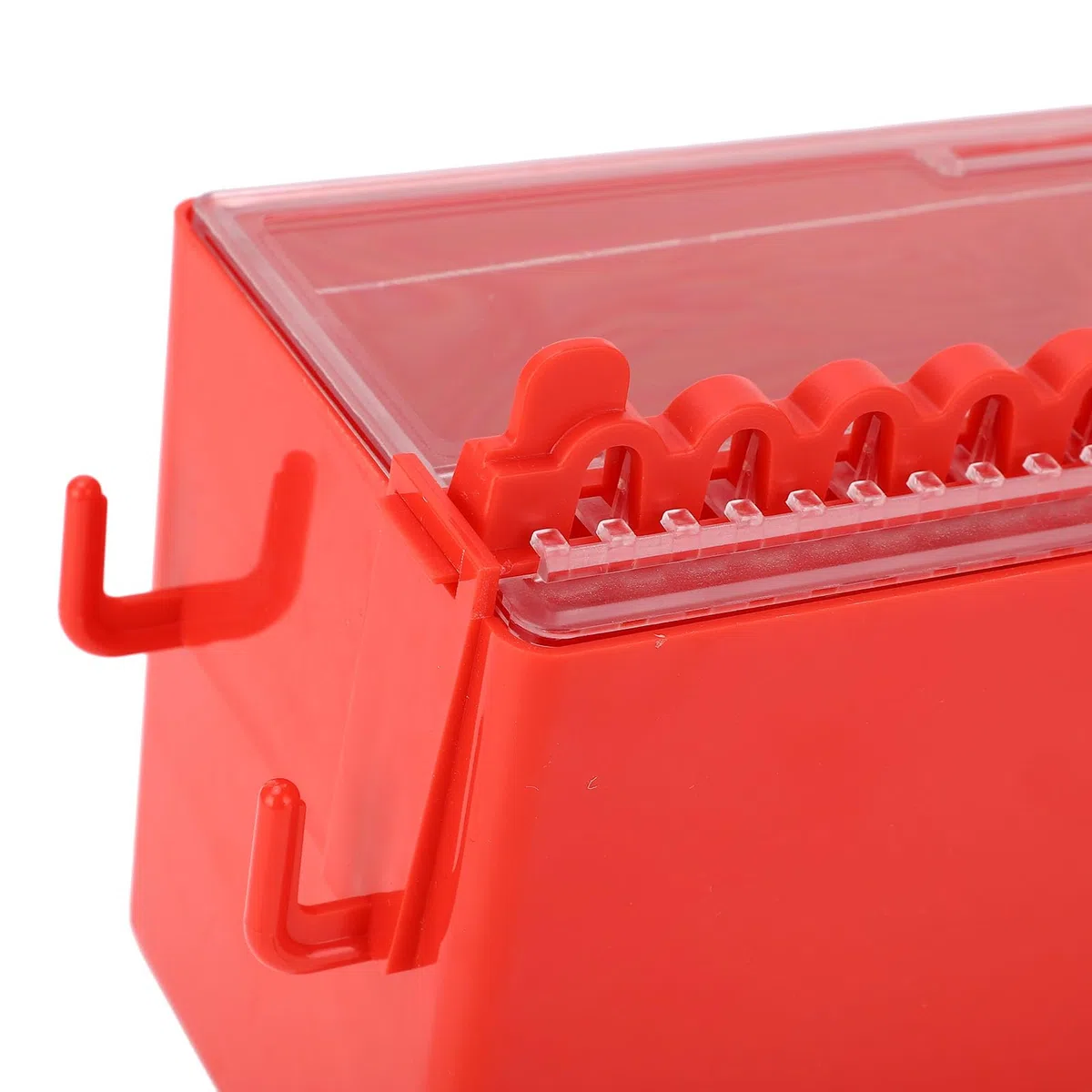 Lockout Tagout Gruppen-Lockbox Loto Box, Lockout Tagout Gruppenschlosskasten, Wandmontage Gruppenschloss 8 Loch Schlüsselstation mit Transparenter Platte für Fabriken