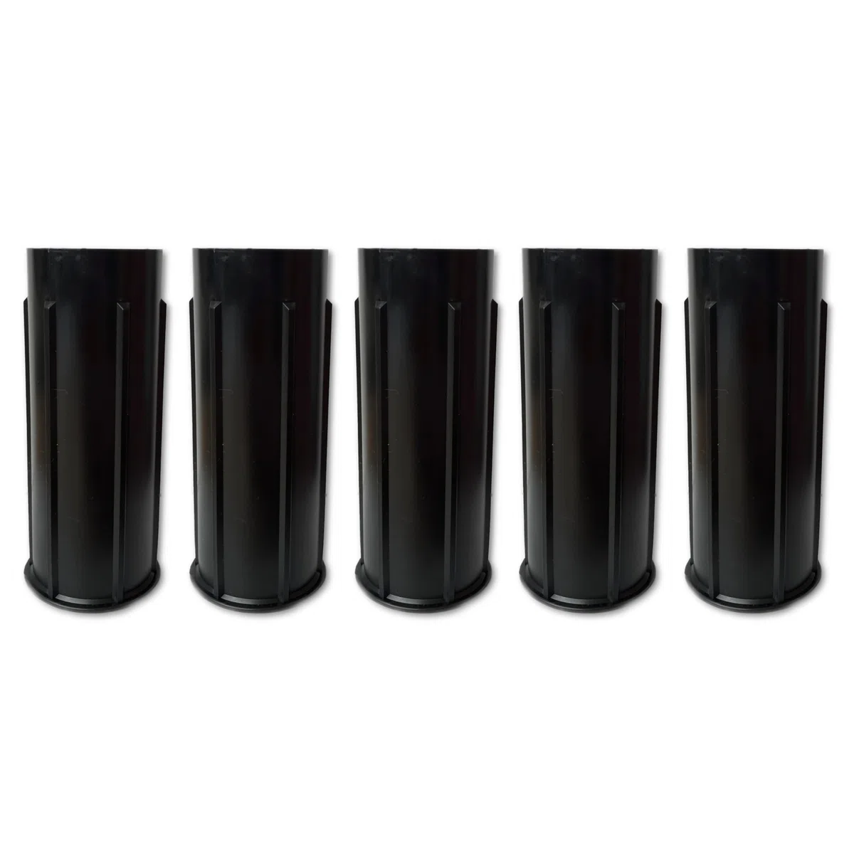 Stössel für 150ml M3000 2-Komponenten Expansionsharz Kartuschen schwarz Auspressstößel mit Skala (Auspress-Stössel 5 St.)