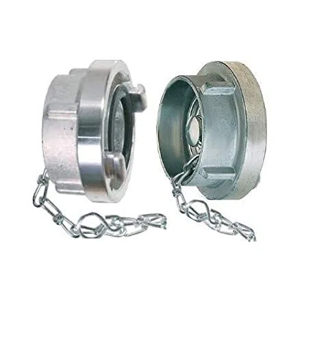 B Storz Blindkupplung Alu, mit Kette, 2,5" Kupplung von MBS-FIRE®
