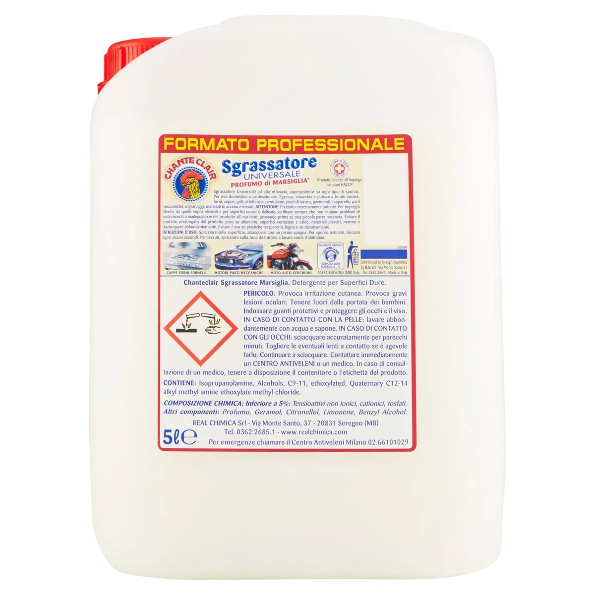 Chanteclair Fettreiniger Universal, Duft von Marseille – 5000 ml