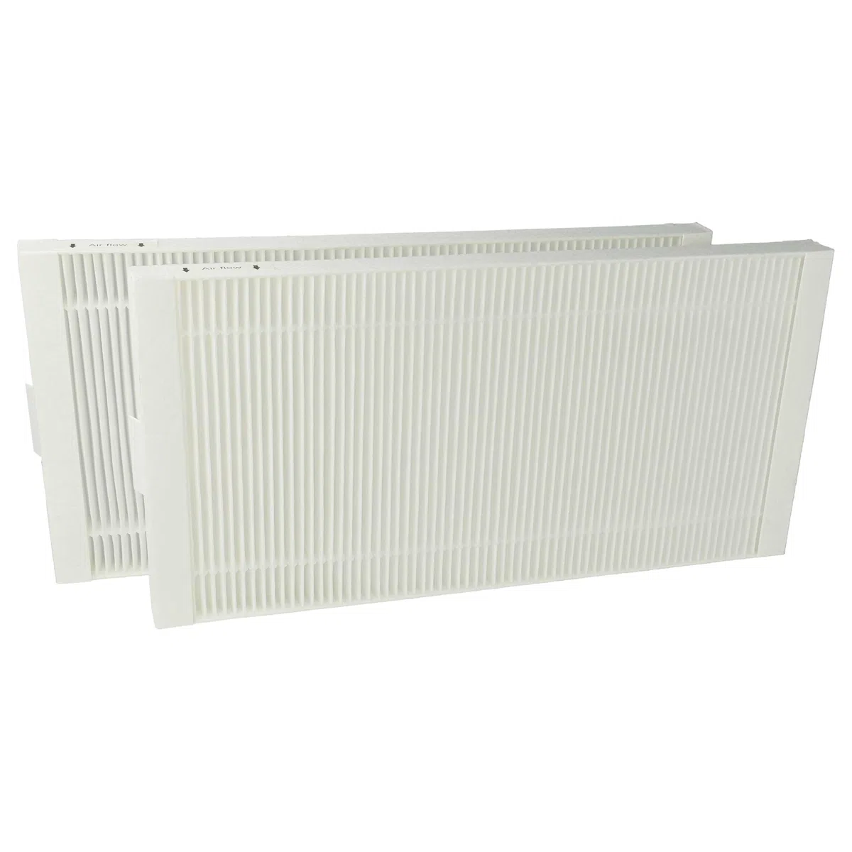 vhbw 2x Pollenfilter kompatibel mit Tecalor THZ, 504, 404, 304 Lüftungsgerät - Luftfilter F7 Weiß