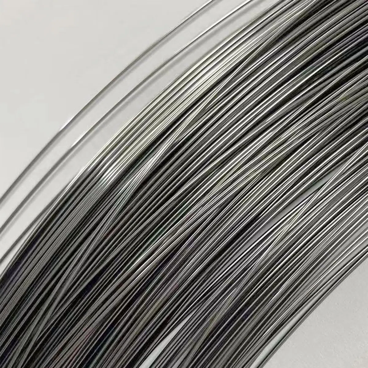 TEN-HIGH weiß Titandraht,Titan Nickel Draht 0.9mm,Superelastischer Nitinol Memory Stahldraht,Nickel Titan Legierungsdraht,1m lange