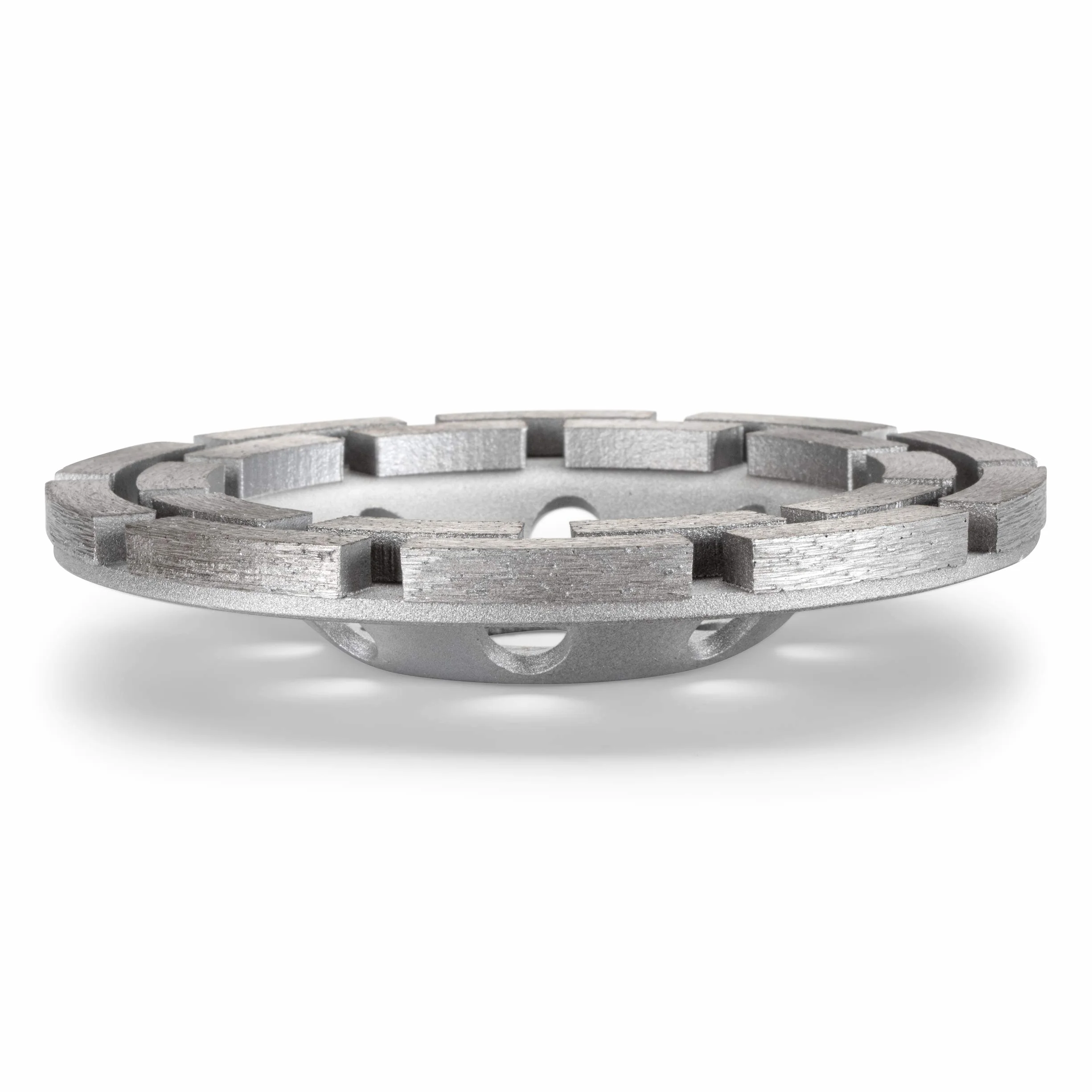 Professionelle Diamant-Topfscheibe 125 Mm Für Beton, Granit, Naturstein - 125 Mm X 22,2 Mm, Zweireihige Diamantschleifscheibe Für Effektive Oberflächenbearbeitung