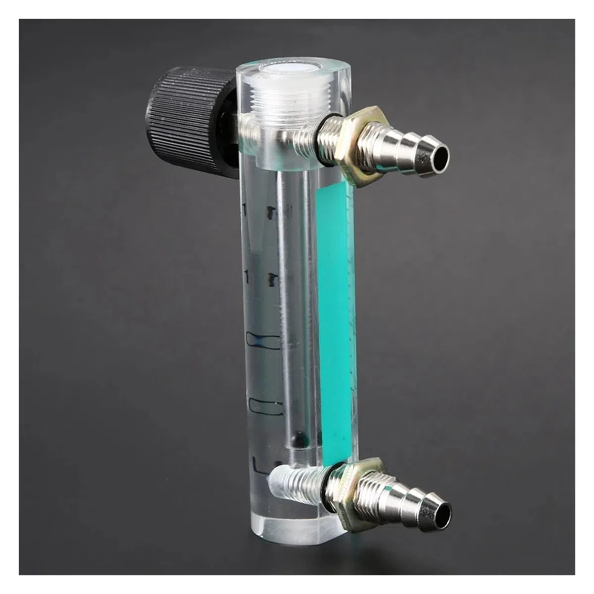 Wasserzähler, 2X 0,1-1,5LPM 1,5L Sauerstoff Durchflussmesser Durchflussmesser Mit Regelventil For Sauerstoff Luft Gas