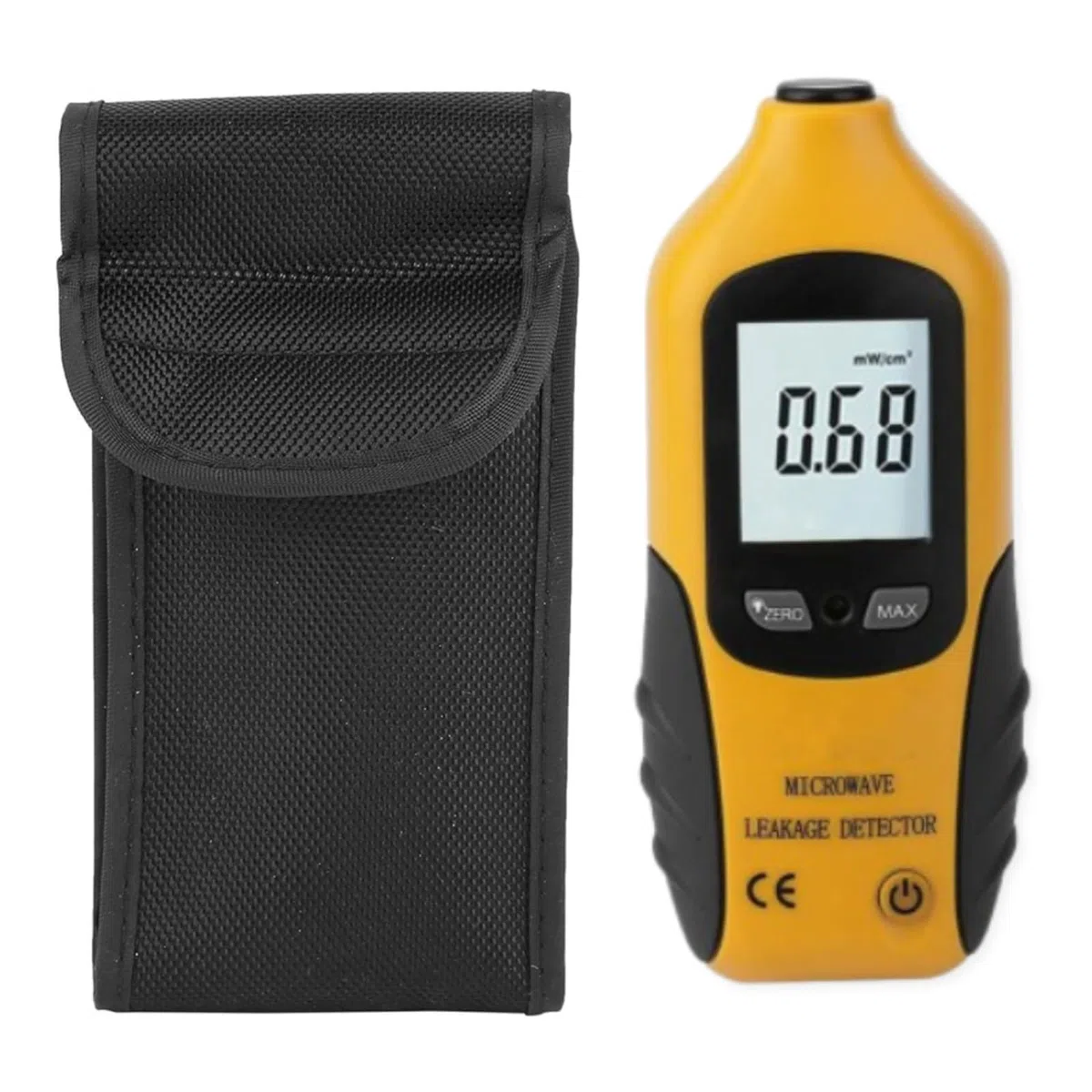 Strahlung Detektor, HT-M2 Mikrowellen EMF Messgerät, LCD-Display Mikrowellenleckdetektor Strahlungsmessertester, Elektromagnetische EMF Meter Prüfvorrichtung 0-9,99 MW/cm2
