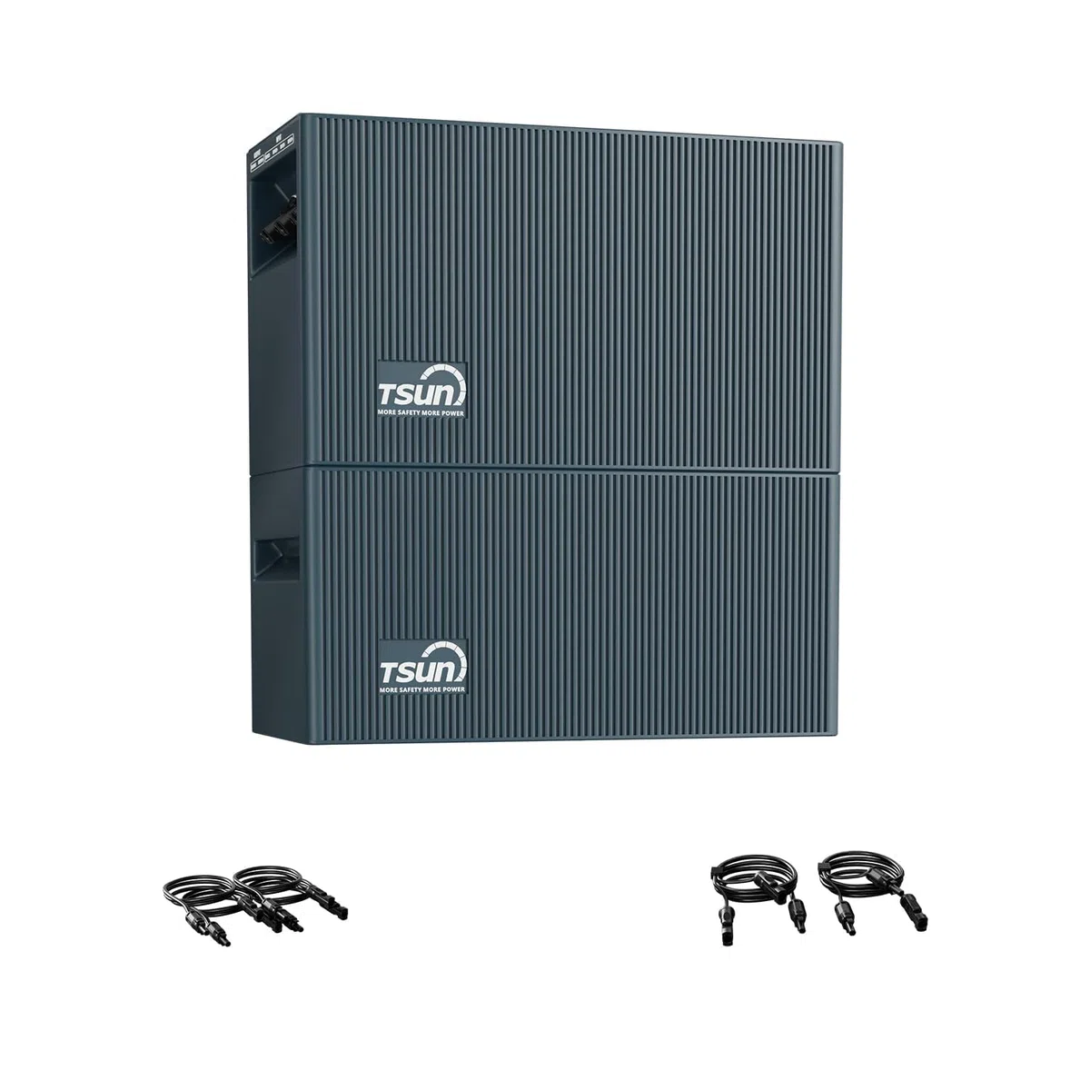Powerness® Balkonkraftwerk Speicher 4020Wh, TSUN DCU2000Lite Plug & Play Solarspeicher 2kWh – erweiterbar bis 10kWh, 2400W PV-Eingang Dual-MPPT, 314Ah Industrie-Zellen, mit 1× DB2000Lite (0% MwSt)