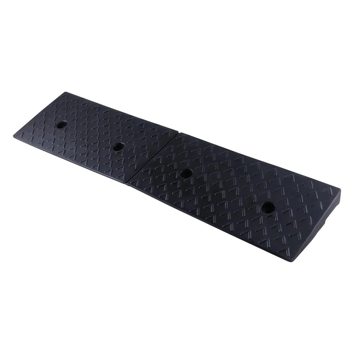 Bordsteinrampe 100 x 25 x 5 cm Bordsteinrampe Gummi Rampe Rampe Gummikeil Rollstuhlrampe Auffahrrampe Auffahrkeil Auffahrhilfe Türschwellenrampe Autorampe