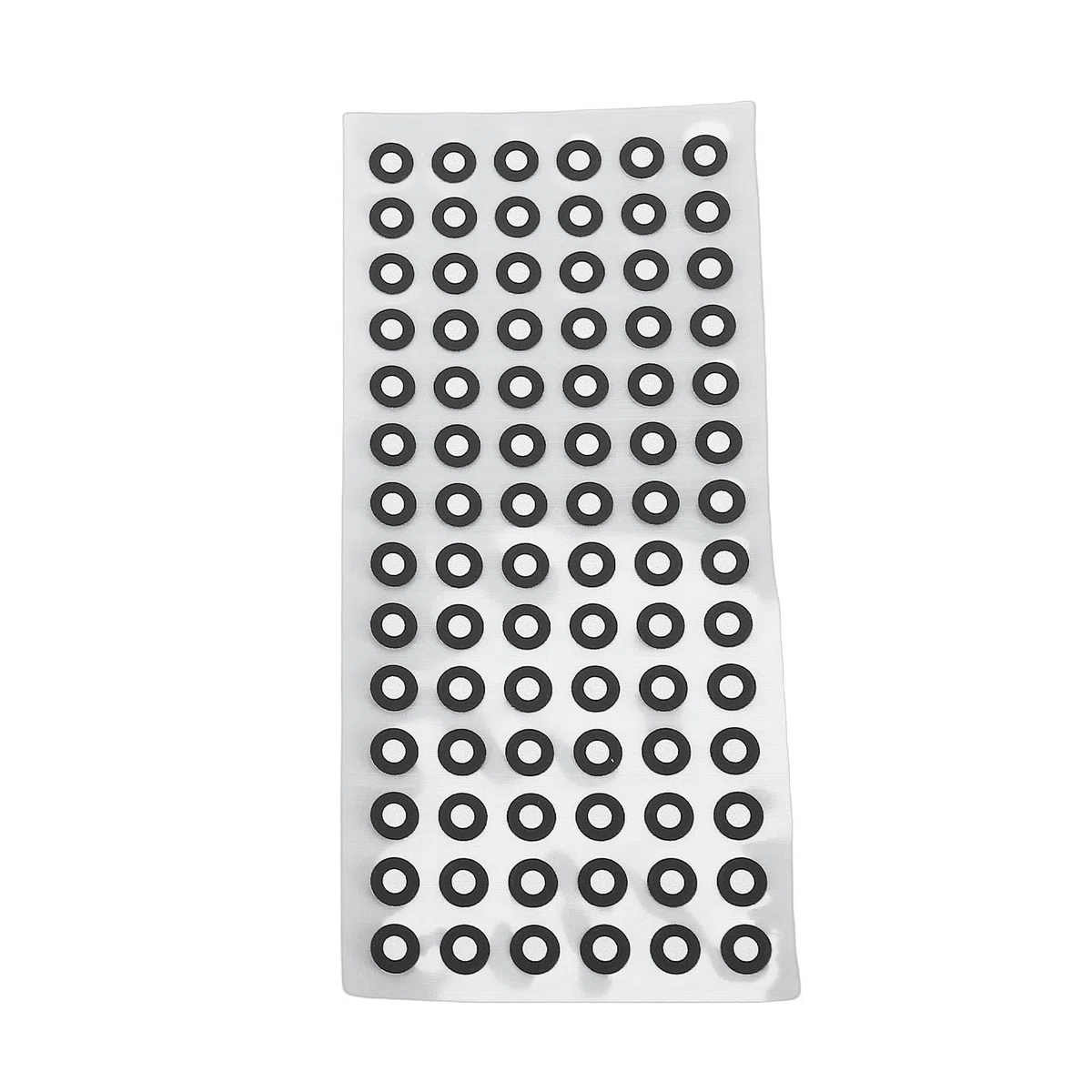 3D-Scanmarkierungen, 1680 Stück Hochreflektierende Tracking-Punkte, Innendurchmesser 3 Mm, Außendurchmesser 6 Mm, Markierungspunkte für 3D-Scanner, Ideal für Motion Reverse Engineering und