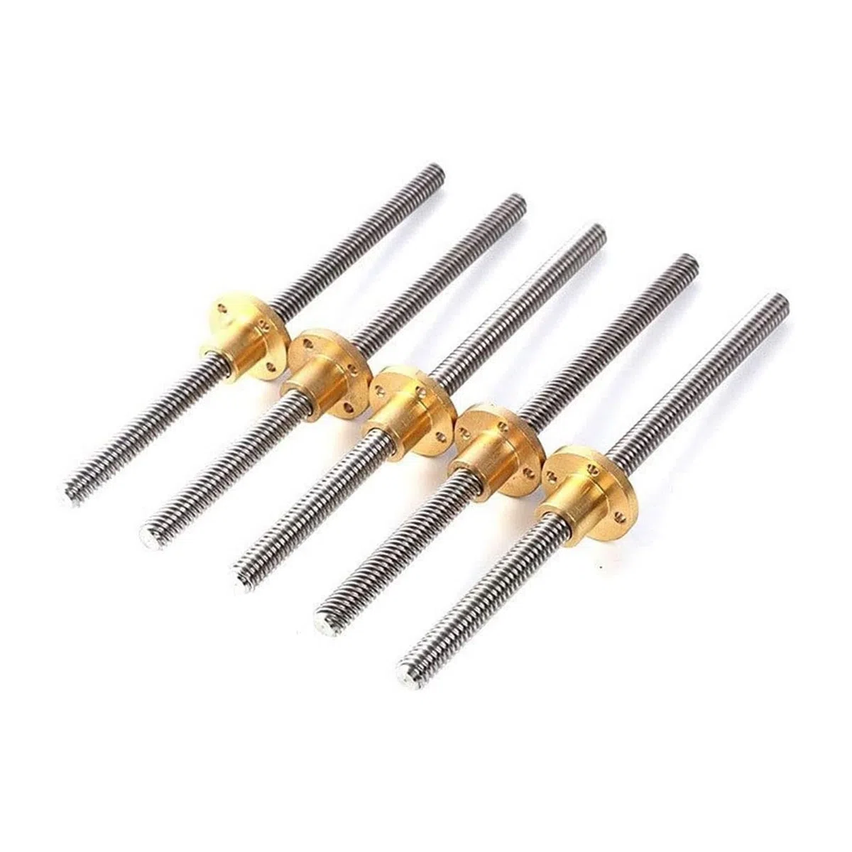 Gewindespiel 10 mm Vollgewindestange Tr10 x 2, Tr10 x 3, Trapezstange aus Edelstahl, 3 mm, 8 mm, 12 mm, 14 m Blei, T10-Leitspindel mit Messingmutter Schraube trapezförmig (Color : Pitch 2 lead 14mm,