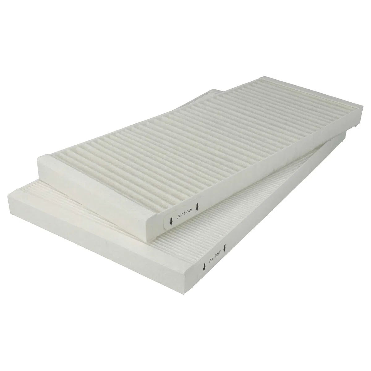 vhbw Filterset kompatibel mit Viessmann Vitovent 300-F Lüftungsgerät - Luftfilter G4 / F7 (2 Stück), Weiß