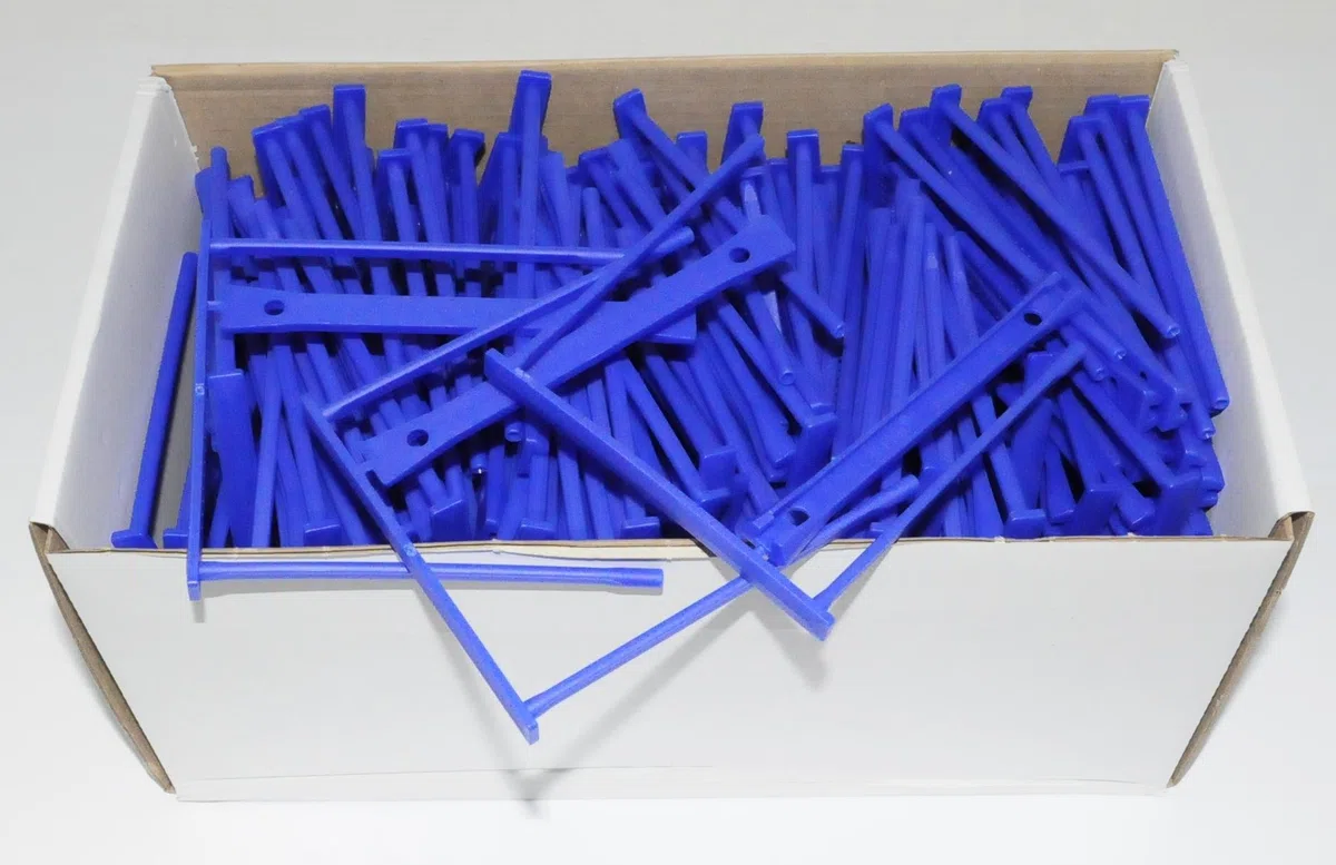 Bündelungsbügel E-CLIP blau - 100er Pack