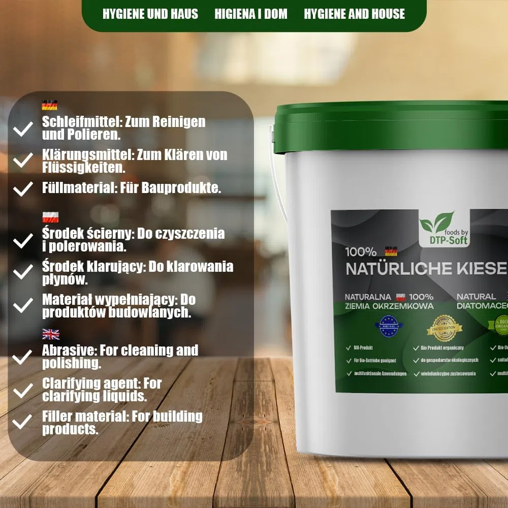 Kieselgur Diatomeenerde 10000G
