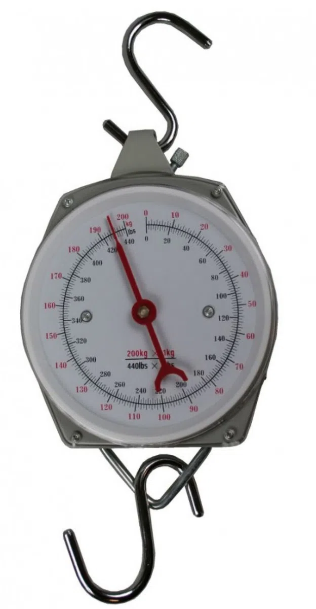 BENSON 008621 Zeigerschnellwaage Federwaage Hängewaage bis 200kg