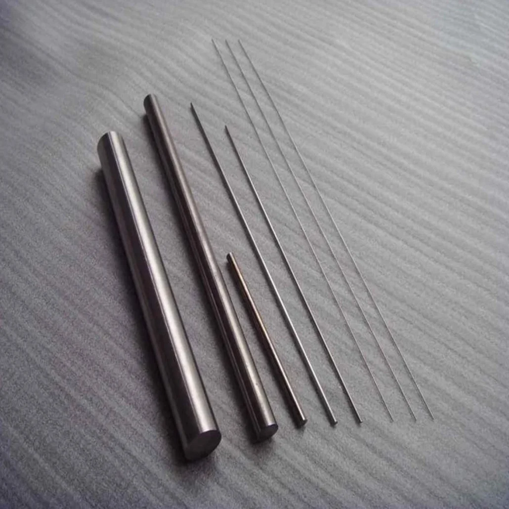Rein Wolframstab Rundstäbe Metalle zur Vergleichenden Untersuchung von Werkstoffeigenschaften Länge 200mm Durchmesser 0.2mm bis 9mm,Diameter 4mm