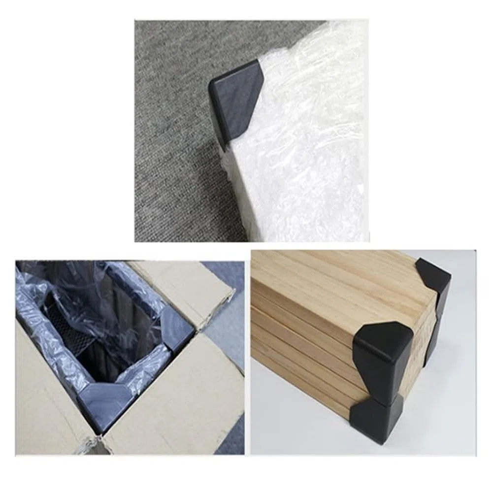 Versandkarton-Eckenkantenschutz für Kunststoffverpackungen, Eckenschutz, Verpackungseckenschutz für Kartons, Kisten, Möbel und Andere, 200 Stück