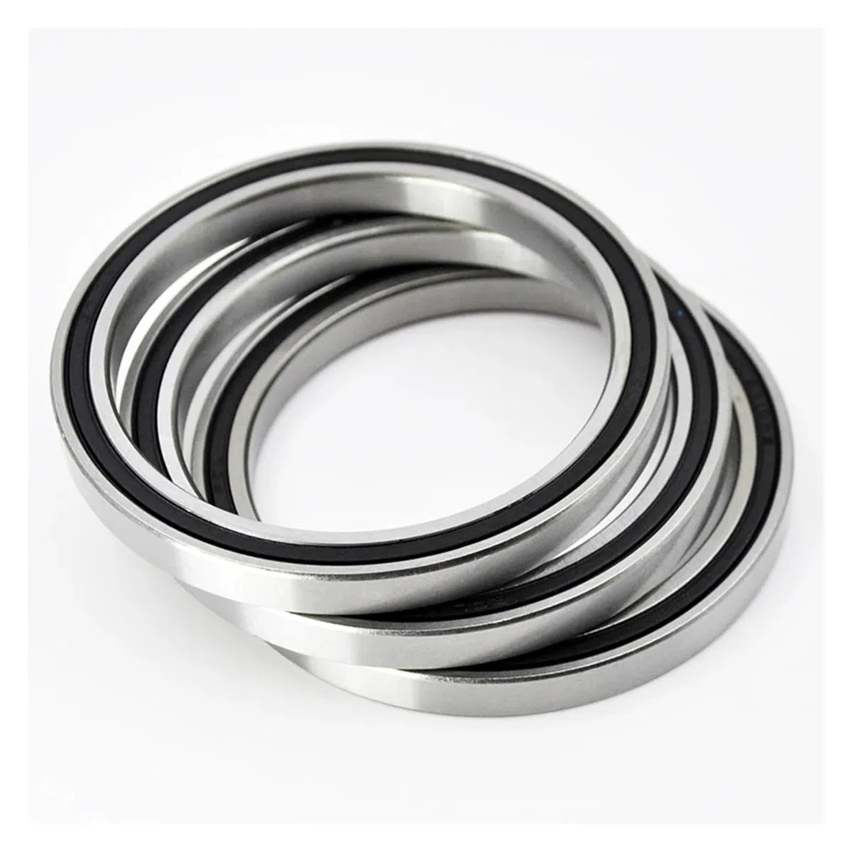 2pcs 6706 6707 6708 6709 6710 2RS RS Thin Section Bearing Deep Groove Ball Bearings(6709-2RS 45x55x6mm)
