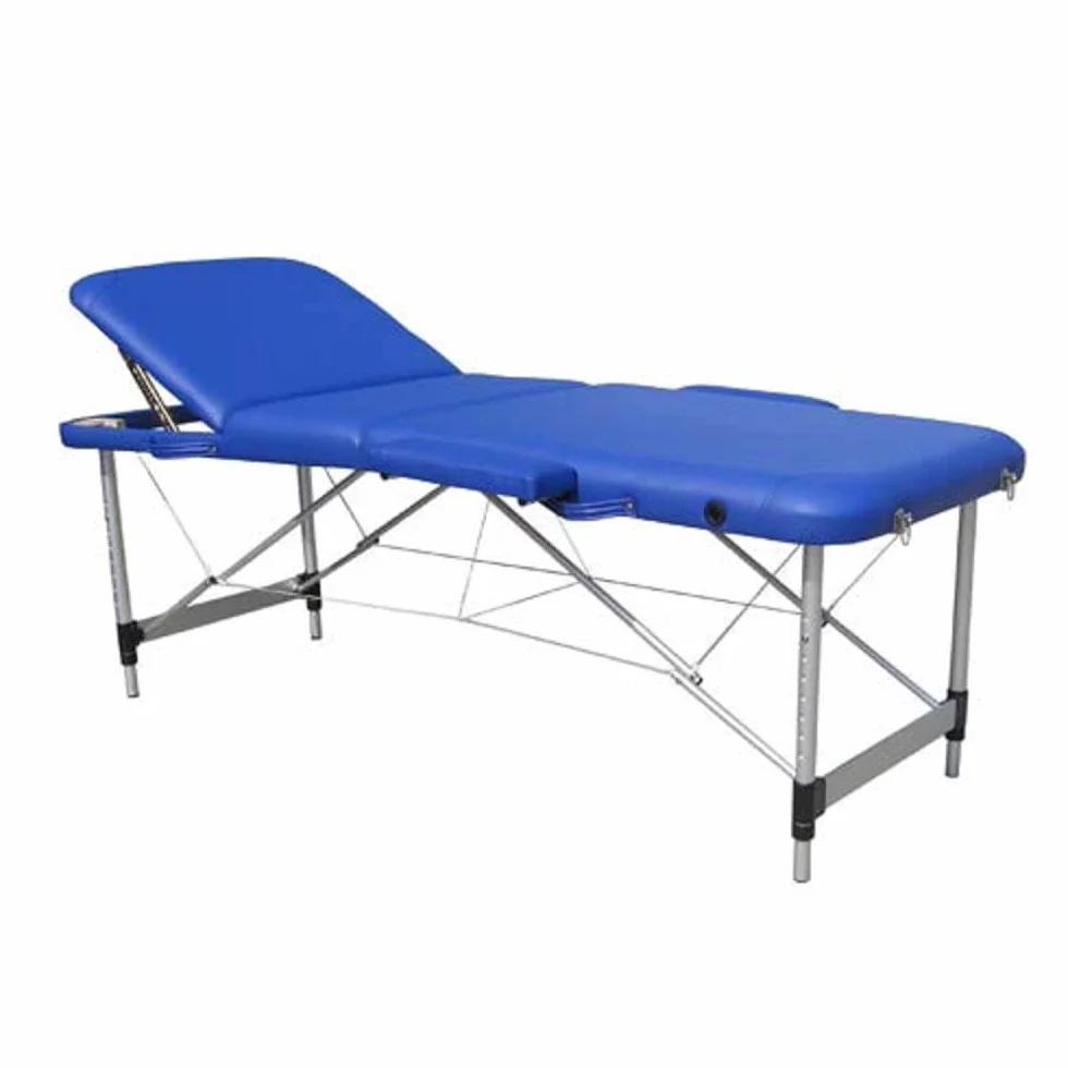 Teqler T-129852bl Mobile Untersuchungsliege, blau