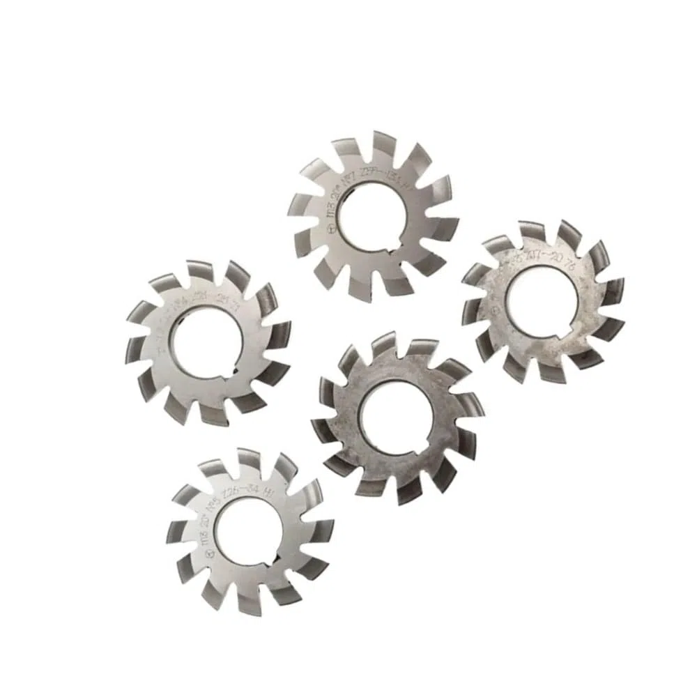 Modulus Degrees Disc Stirnradfräser M1-M10, PA20 Evolventen-HSS-Zahnradfräser for Holzschnitte, 1 Stück(M2*8)