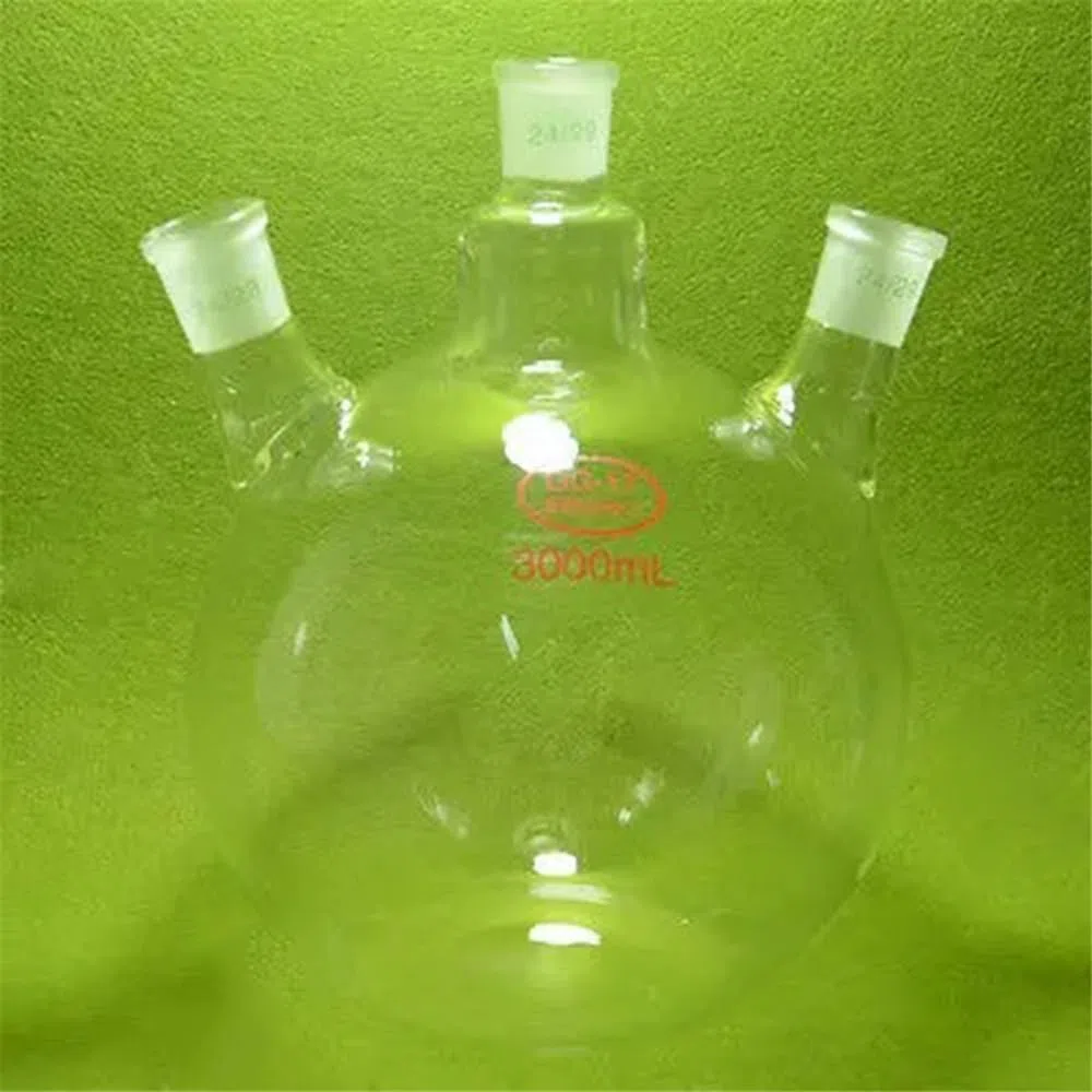 Flachkolben Glaskolben 3L 3000ML 24/29 Laborglaswaren