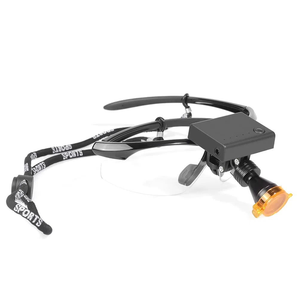 BONEW Optischer Filter für orale Stirnlampe inklusive normaler Brille in einem Set (5)