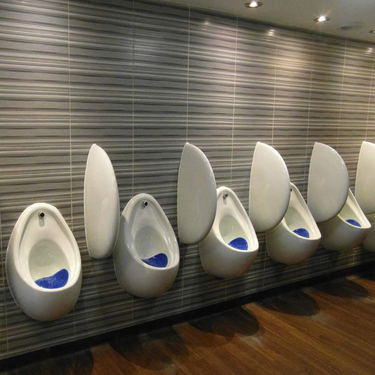 Urinalsieb Hygienical, Pissoir-Einsatz, Urinaleinsatz parfümiert im SET, Menge:10, Farbe:blau…