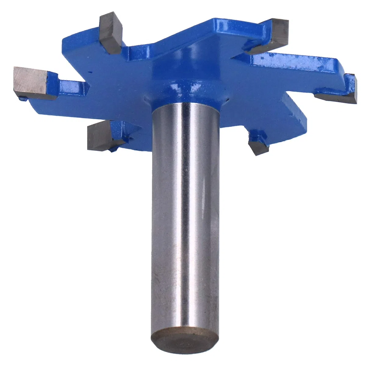 Schlitzfräser, T-Nut-Fräser, 6-Nut-Fräser, Schlitzfräser oder Elektrisches Fräs-/Trimmwerkzeug für die Holzbearbeitung (12 mm Griff)
