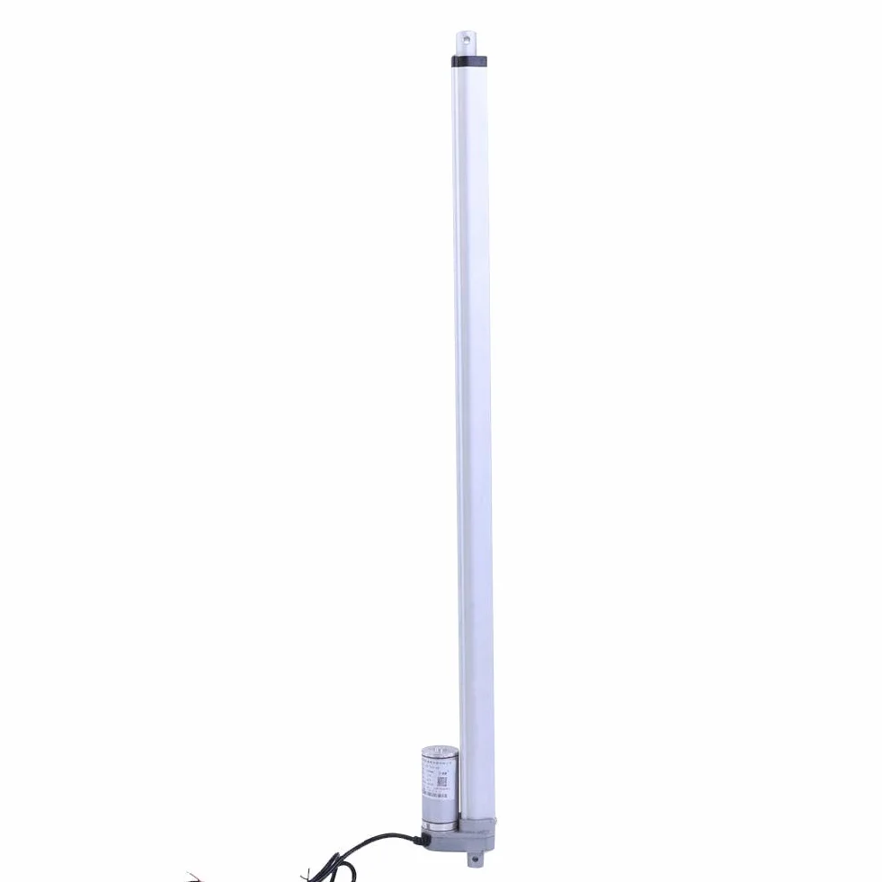 12V Linearaktuator Kraft 1500N Hub 200 mm / 350 mm / 400 mm / 450 mm / 700 mm / 750 mm Linear Actuator Motor Elektromotor Halterung Linearaktuator Motor für Automobile/Medizinische Geräte(700mm)