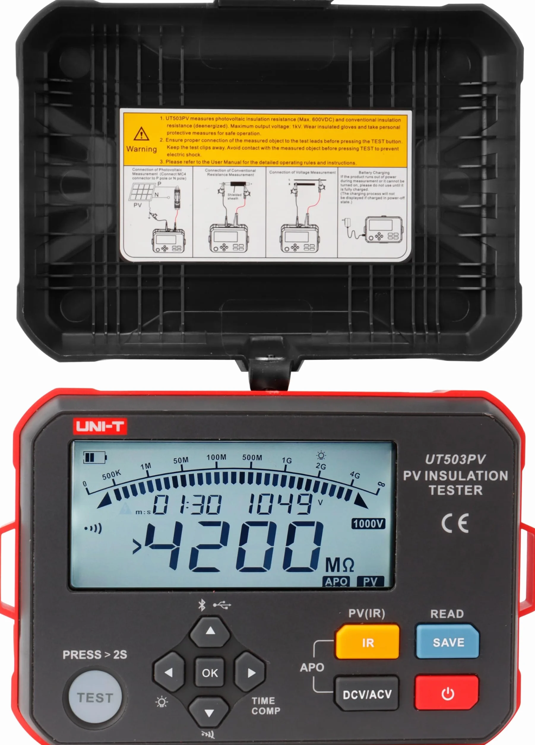 UNI-T PV-Isolationswiderstandstester UT503PV