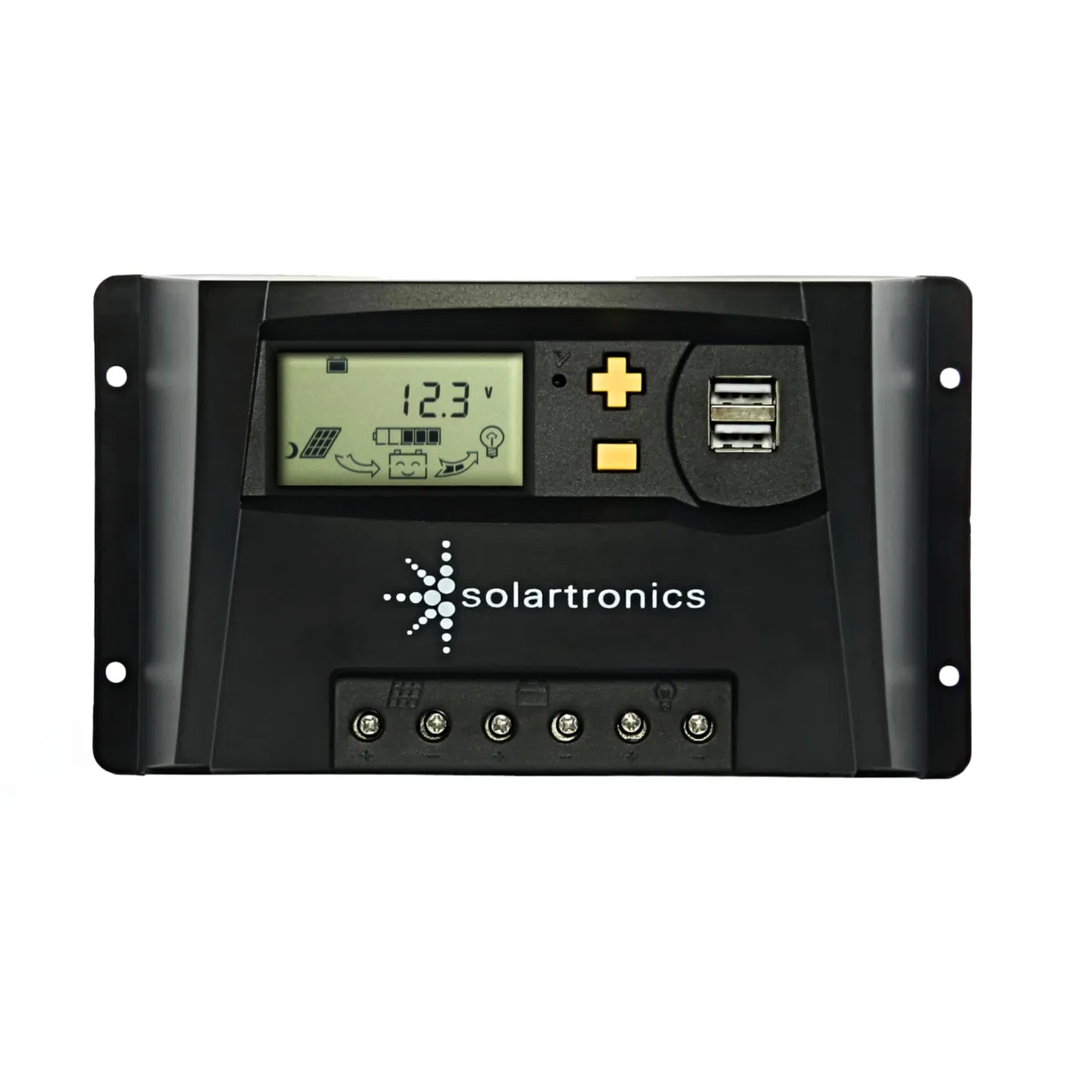 solartronics Laderegler G 12V/24V gelb 10A 20A 30A 40A 50A Photovoltaik Solarladeregler Solar PV (20A)