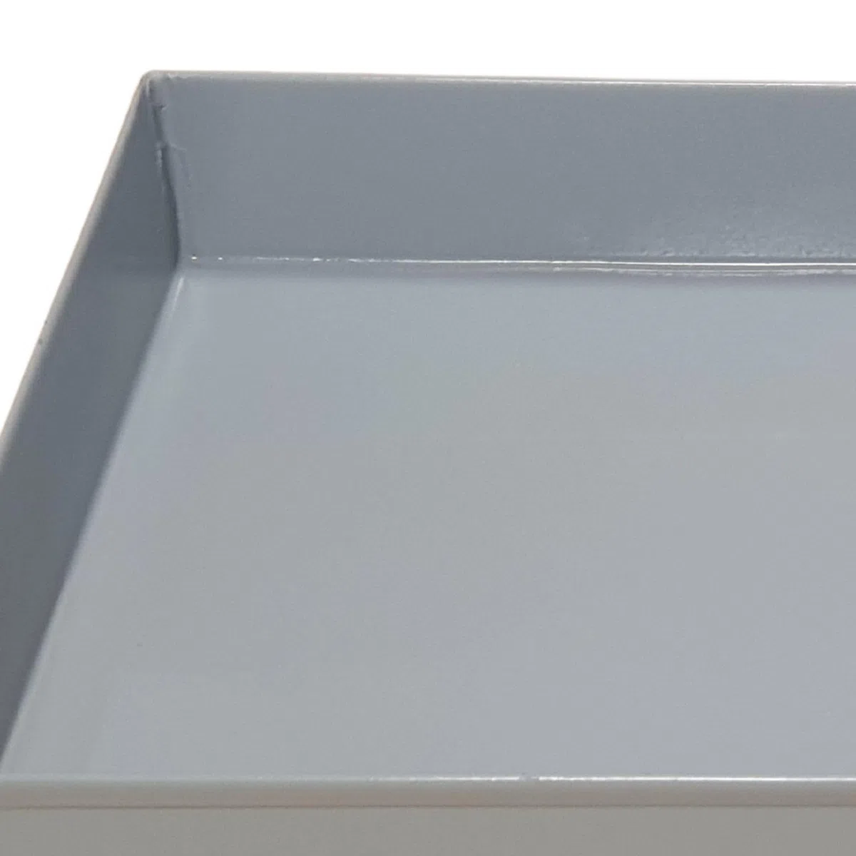 Marmorierwanne aus Metall – A4 & A3 | Marmorierbecken, Metallwanne, Tablett für Marmoriertechnik/Marbling Tray, Ebru Teknesi (DINA 4)