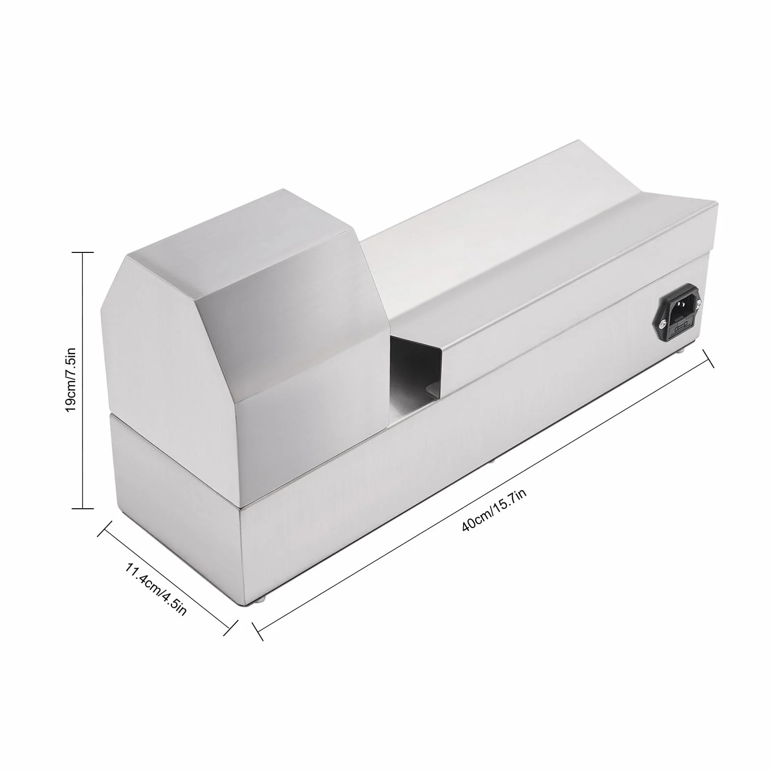 1000W PVC-Kapsel-Schrumpfer Thermostatische Digitalanzeige Weinflasche Kappe Wrap Schrumpfmaschine 400℃ für PVC-Kapseln mit einem maximalen Durchmesser von 70mm/2,75"