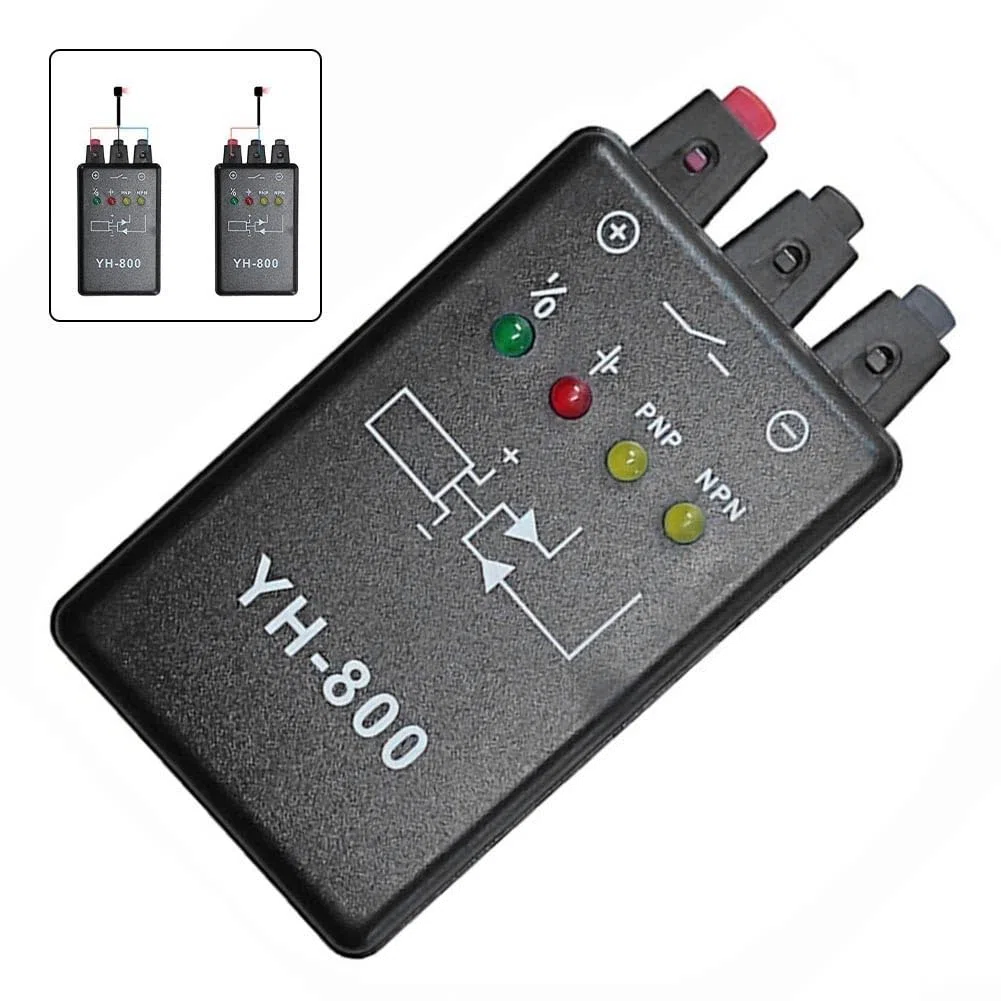 Lichtschrankentester, YH-800 Sensor Tester Für Photoelektrische Schalter, Näherungsschalter Und Magnetische Sensoren, Schwarz