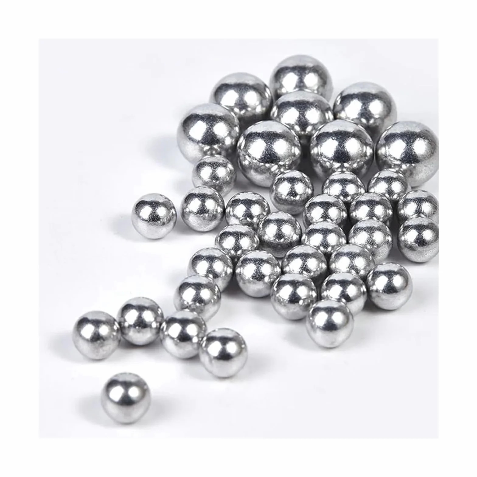 Massive, glatte Aluminiumkugel, Präzisions-Aluminiumkugel(6.35mm - 100pcs)