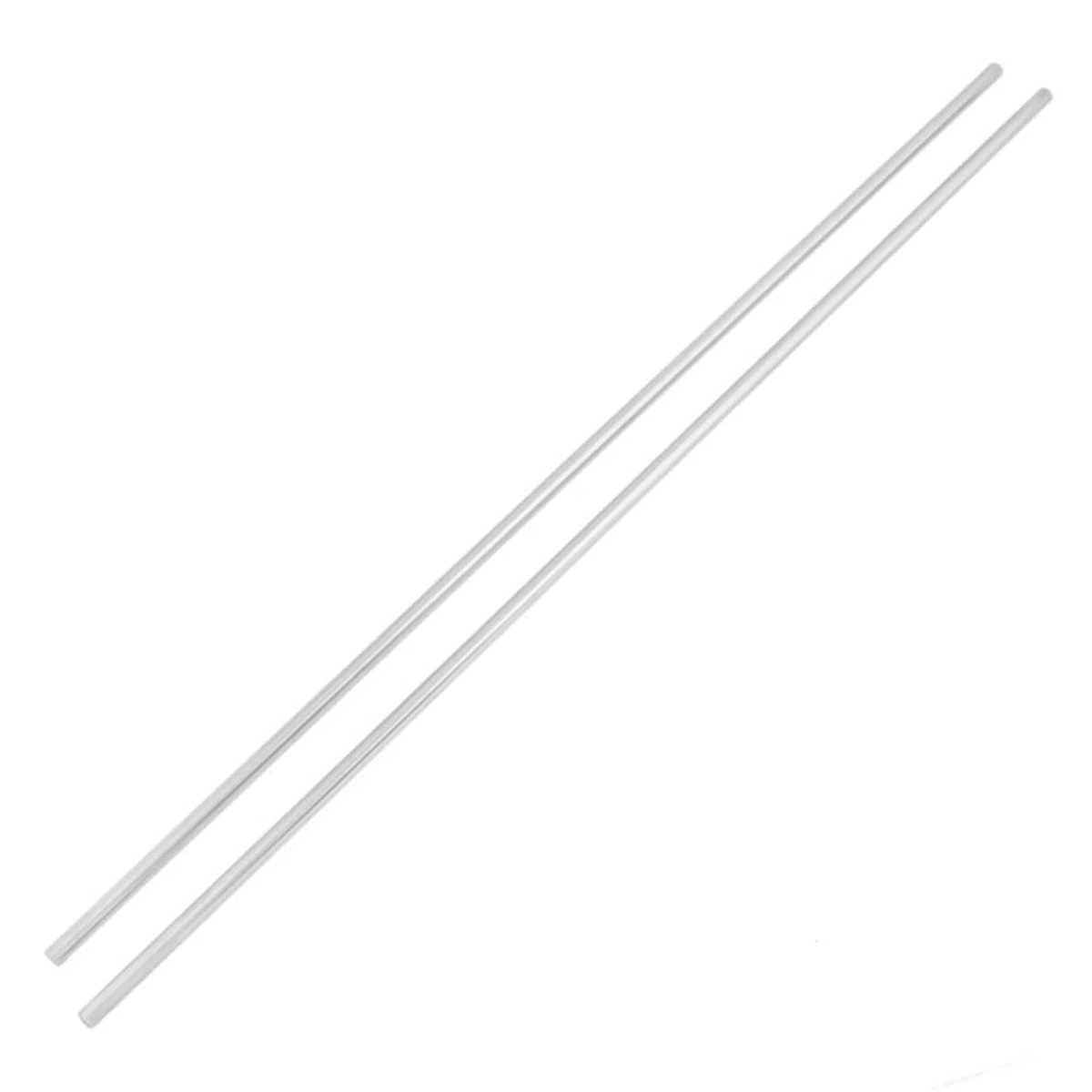 8 Mm Linearstange 2 Stück Edelstahl Zylinderschiene Linearwelle Gerade Runde Stange 8 Mm Durchmesser 600 Mm Länge Metallstangen X 600 Mm