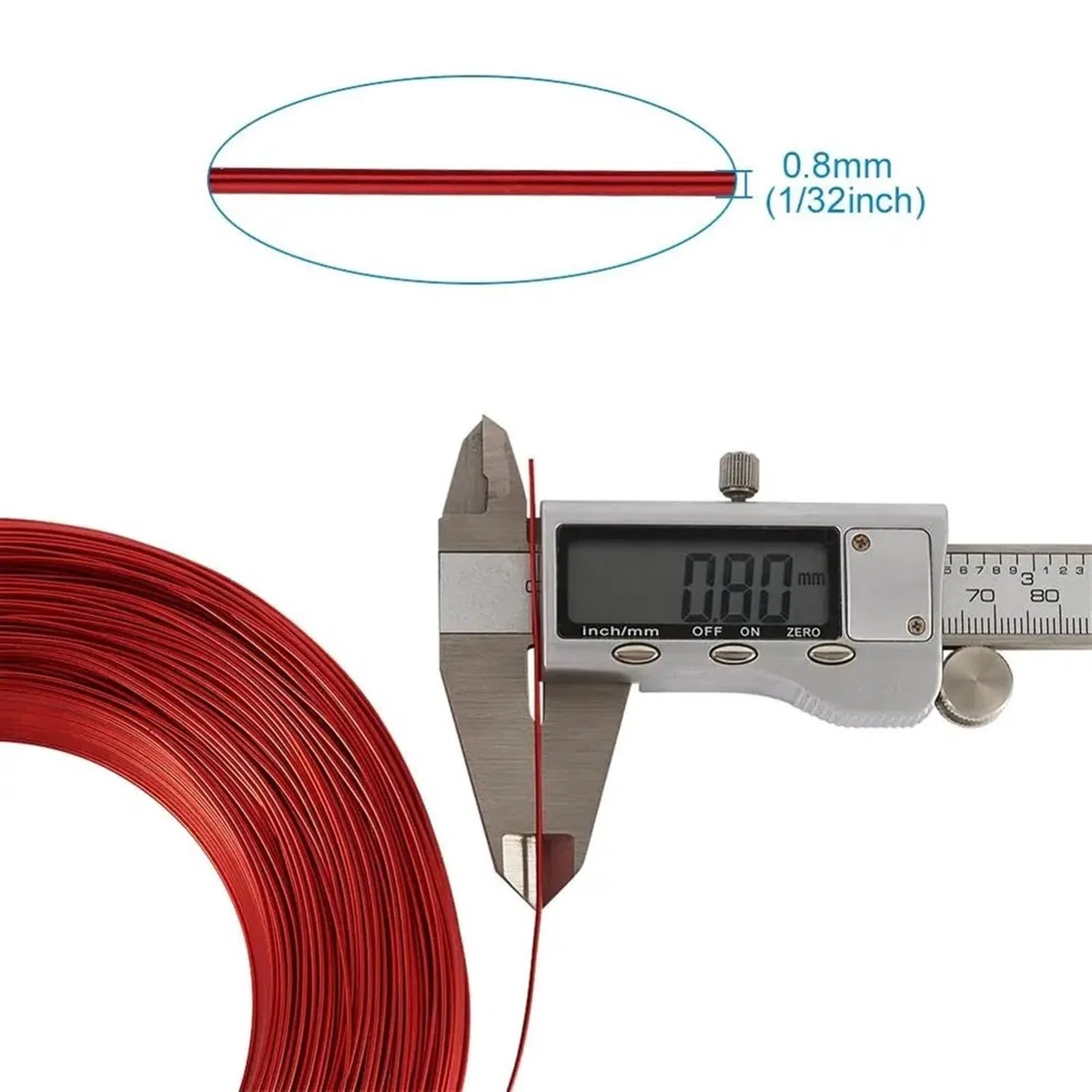 Aluminiumdraht 500 g 0,6/1,2/1,5/2,0/3,0 mm Aluminiumdraht, DIY-Schmuckkomponenten, Zubehör, Finden, Herstellen, Halsketten, Armbänder, Bastelbedarf Basteldraht(Color:PaleTurquoise,Size:0.8mm 300m)