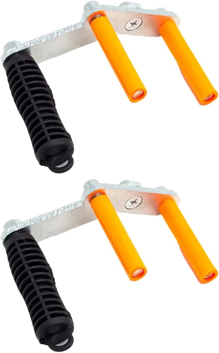 2PCS Panel Carrier Gripper Allzweck-Trockenbauheber Ergonomische Platte Glasträger Handlicher Griff Handträger Board Lifter für Sperrholz Trockenbau Spanplatte Dicke Glasplatten Blech Waren,Silbrig