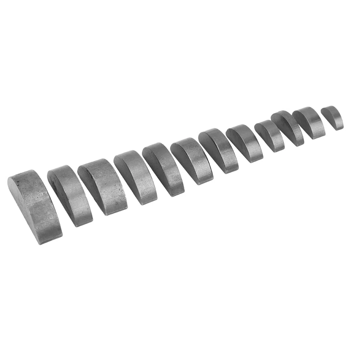scheibenfeder,Scheibenfeder,Woodruff Key,Metrische Woodruff Keys,Woodruff Keys 135 Stück Woodruff Key Schwungrad Riemenscheibe Kurbel Way Key Sortiment Kit Für Mehrere Zwecke