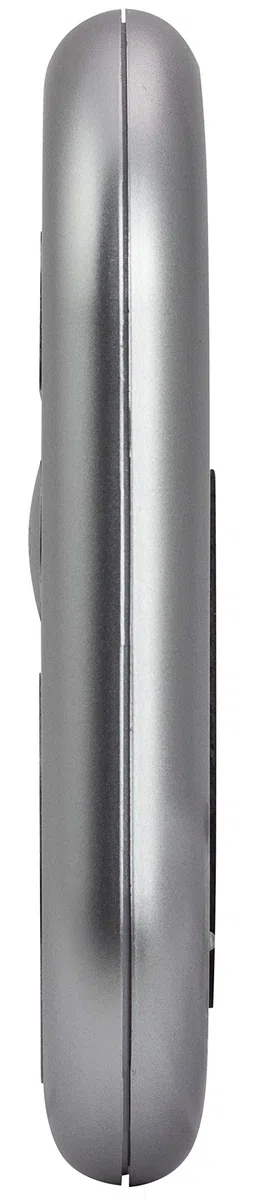 Kurzzeitmesser KT188, Silber, oval, Count-down bis 99 Min, 59 Sek., 30-sekündiger Alarm beim Erreichen von 0, Timer-Memory-Funktion, Magnet zum Befestigen an Metallflächen, große Start-/Stopptaste