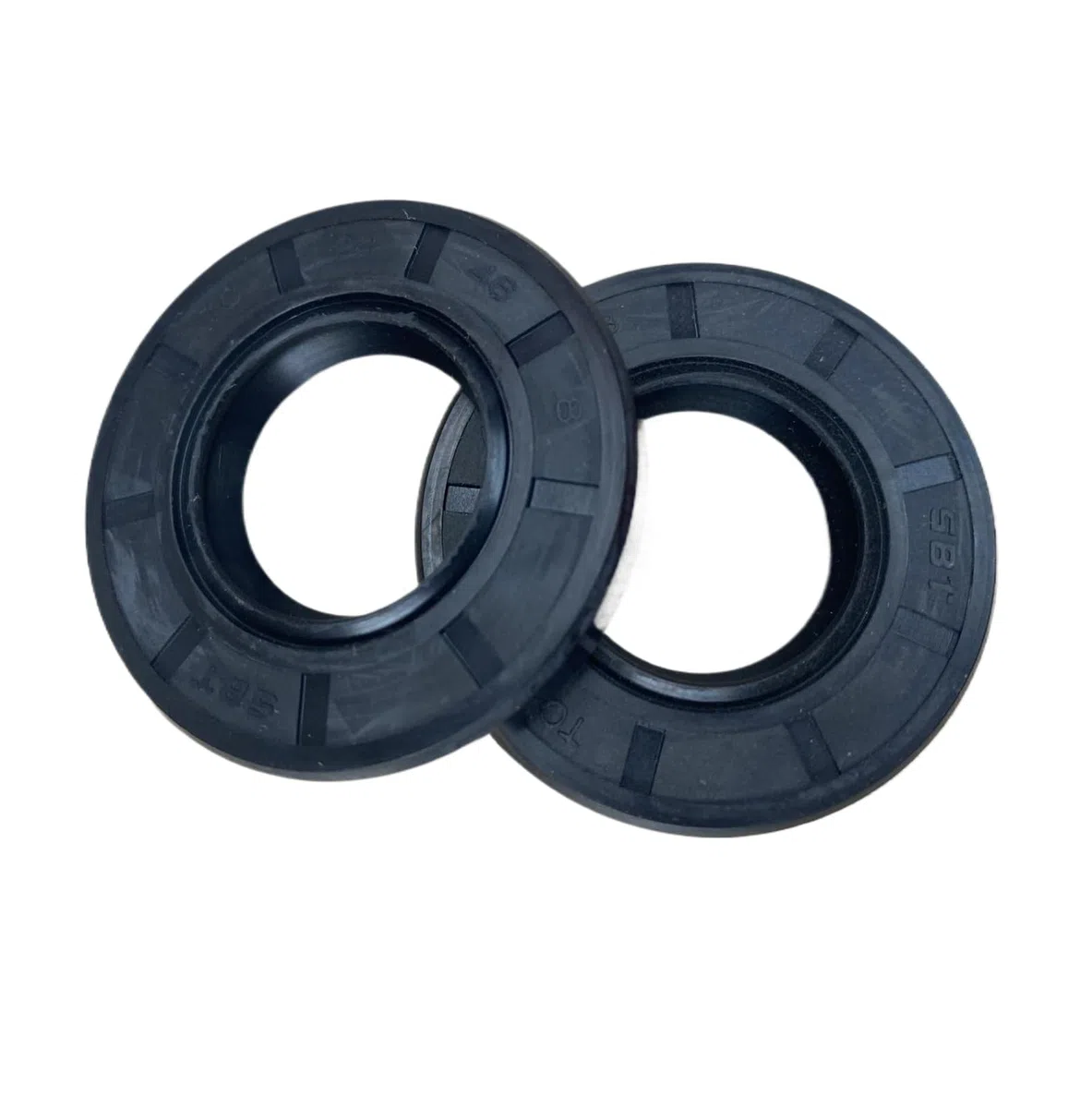Nitrilkautschuk-Abdeckung, Doppellippe mit Feder, TC 70mm x 92mm x 7mm, Schwarze Packung mit 2