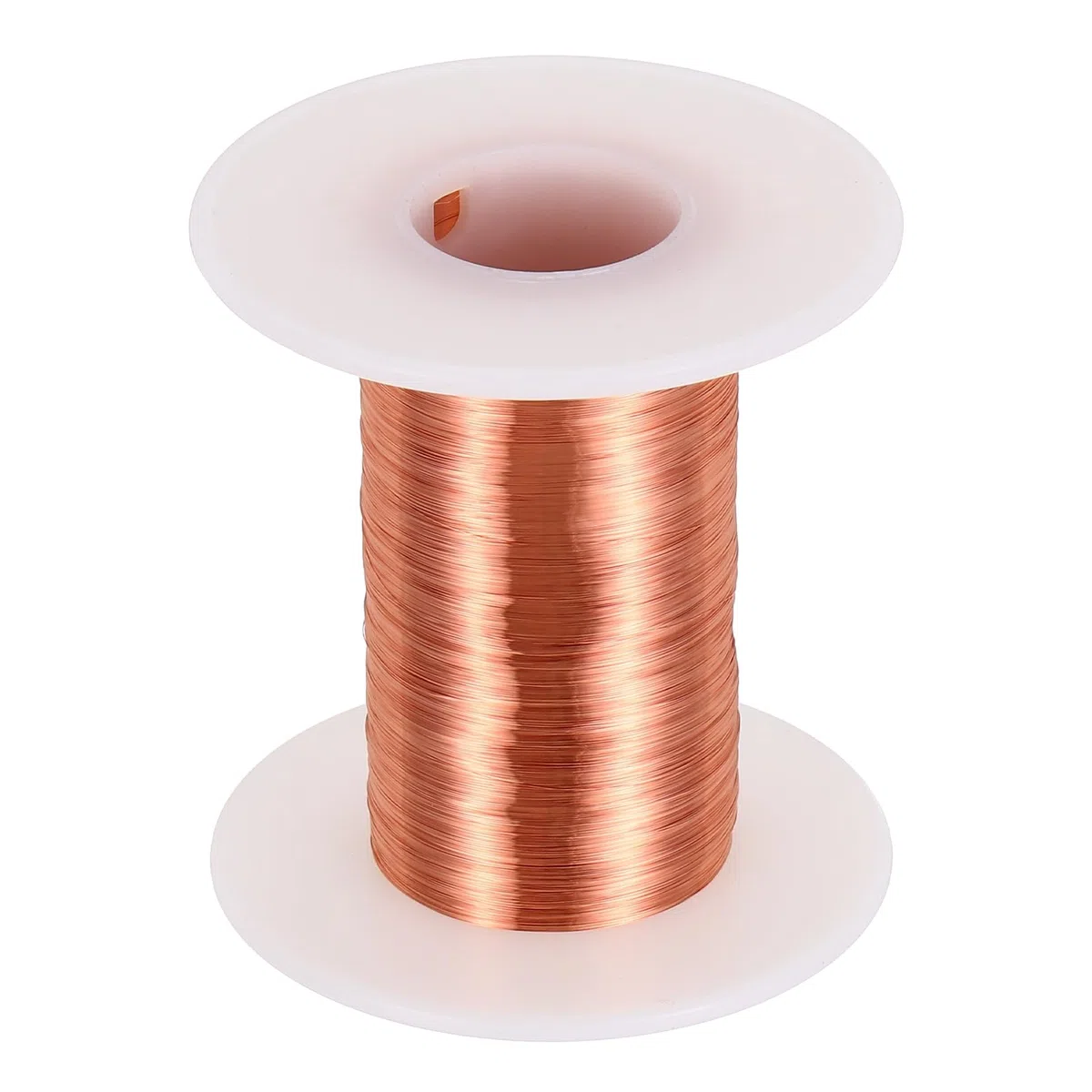 sourcing map 40 AWG Magnetdraht, Kupferlackdraht, 40 Gauge, 57 g, magnetischer Spulendraht für Transformator, Motor, elektrisch, 155 C (311F)