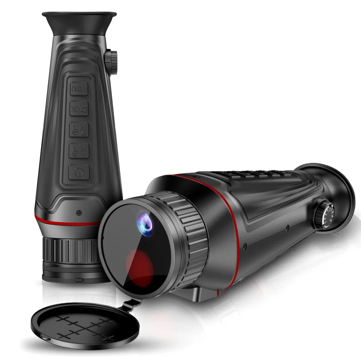 4K Digitales Nachtsicht Monokular 36MP Fotos 4K Video Digitalzoom IR Illuminator Manueller Fokus Dioptereinstellung Handheld Night Vision Nachtsichtgerät Jagd Camping Tierbeobachtung Outdoor