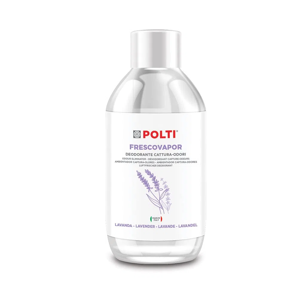 Polti Frescovapor PAEU0408 Raumdeodorant und Geruchsneutralisierer für Polti Vaporetto, 2 Flaschen à 200 ml, Duftnote Lavendel