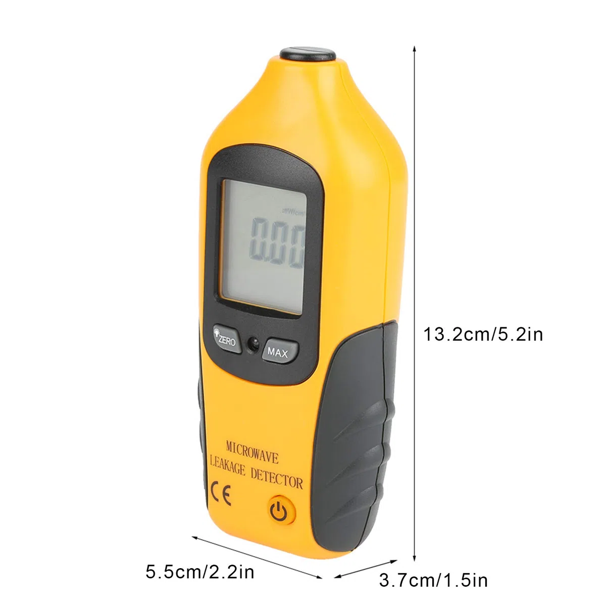 Strahlung Detektor, HT-M2 Mikrowellen EMF Messgerät, LCD-Display Mikrowellenleckdetektor Strahlungsmessertester, Elektromagnetische EMF Meter Prüfvorrichtung 0-9,99 MW/cm2