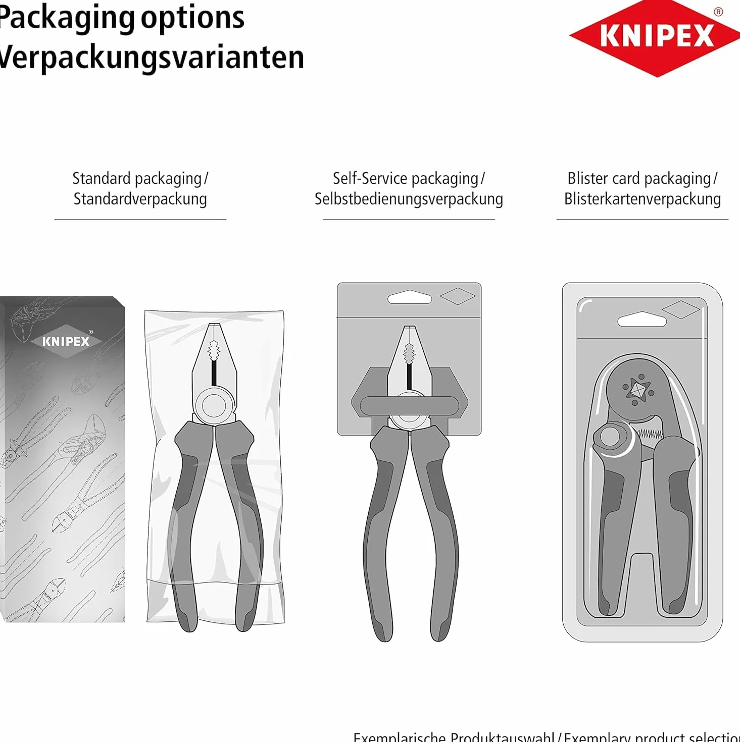 KNIPEX Electronic Super Knips XLmit Mehrkomponenten-Hüllen 140 mm, 78 61 140